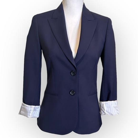 Theory Nichelle Broadway Navy Blazer NWOT - Picture 7 of 15